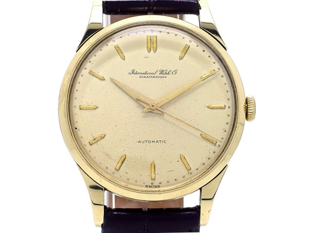 インターナショナル シャフハウゼン 18KYG Cal.852 自動巻 OH済 1955年製造