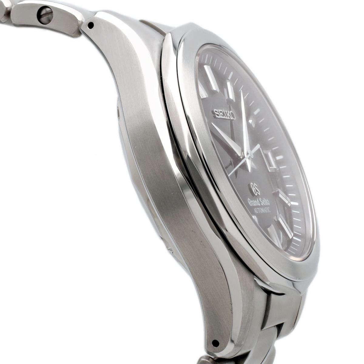 グランドセイコー 40周年記念 SBGR011 9S55-0040 チタン/18Kメダリオン 自動巻 メーカーコンプリートサービス済 2000年発売 USED