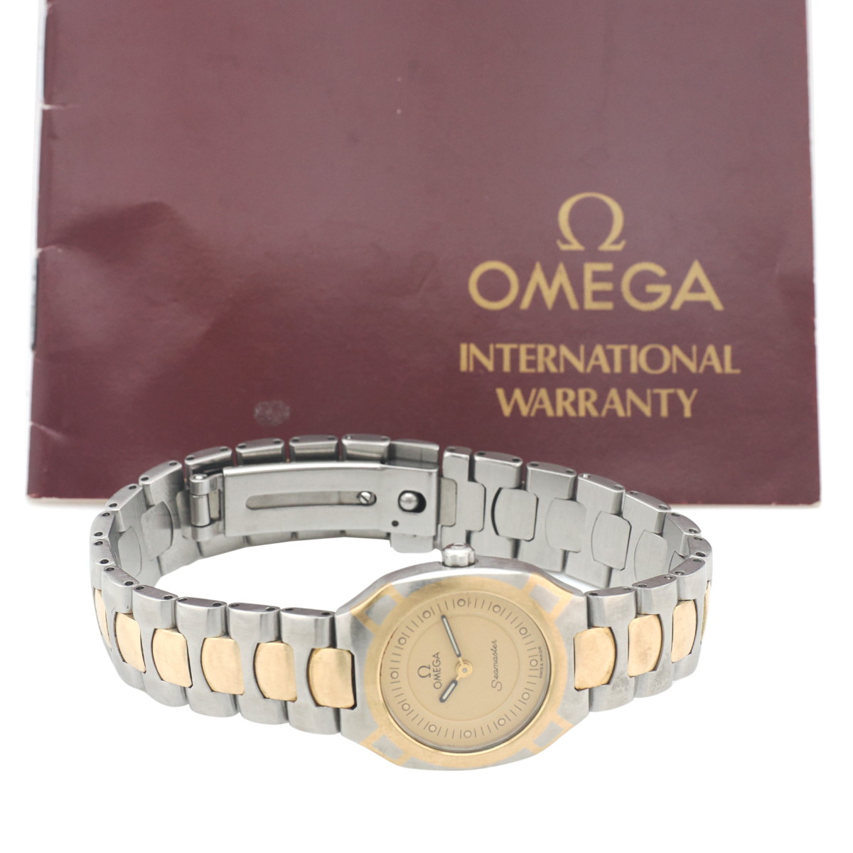稼働確認済みOMEGA Seamaster ポラリス クォーツ レディース OMEGA】オメガ『シーマスター ポラリス』レディース クォーツ 1