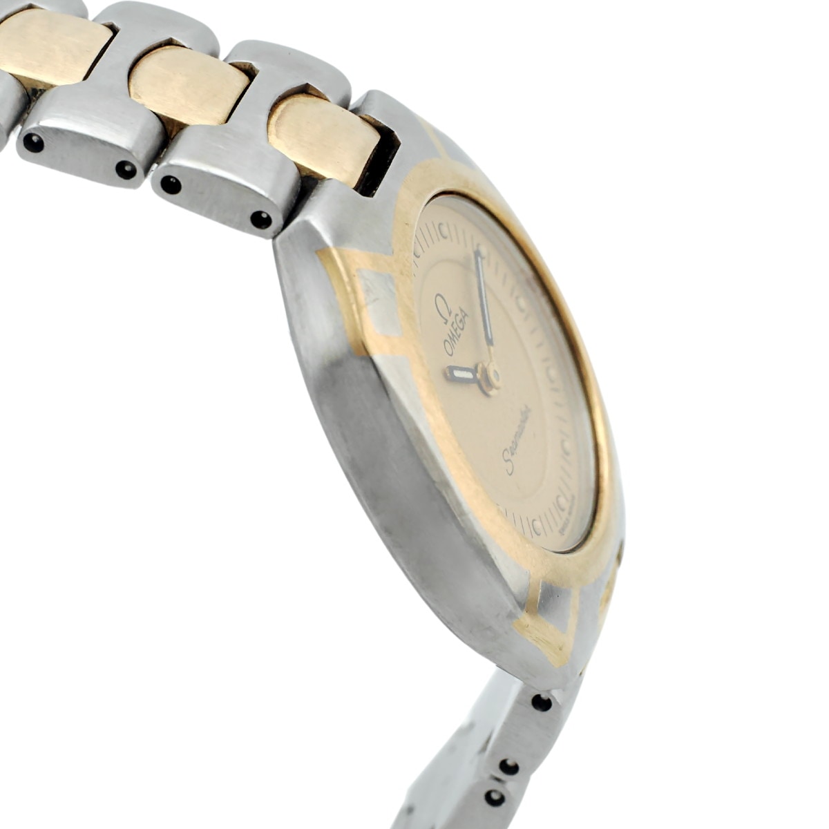 オメガ シーマスター ポラリス レディース SS クオーツ 1990年代 USED