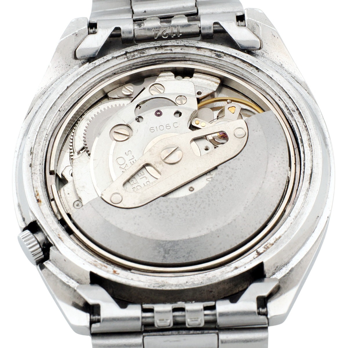 セイコー 5アクタス 6106-8660 グリーン字盤 自動巻 OH済 1974年製（昭和49年）