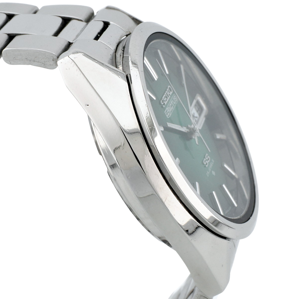 セイコー 5アクタス 6106-8660 グリーン字盤 自動巻 OH済 1974年製（昭和