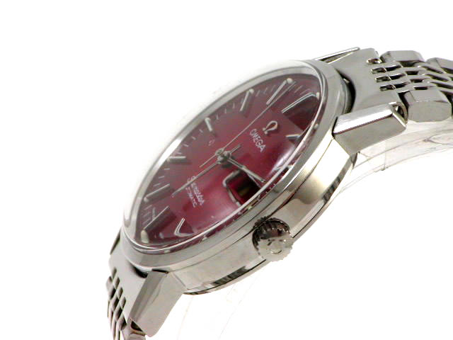 オメガ シーマスター 赤グラデーション Cal.1022 自動巻 1970年代 OMEGA