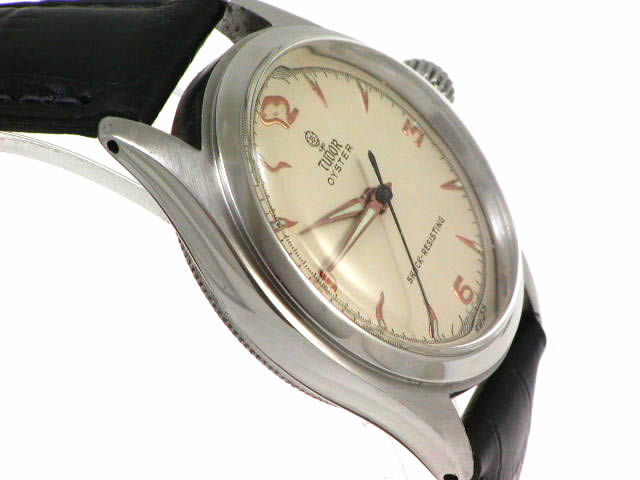 チュードル オイスター 7803 小バラ 手巻 1950年代　