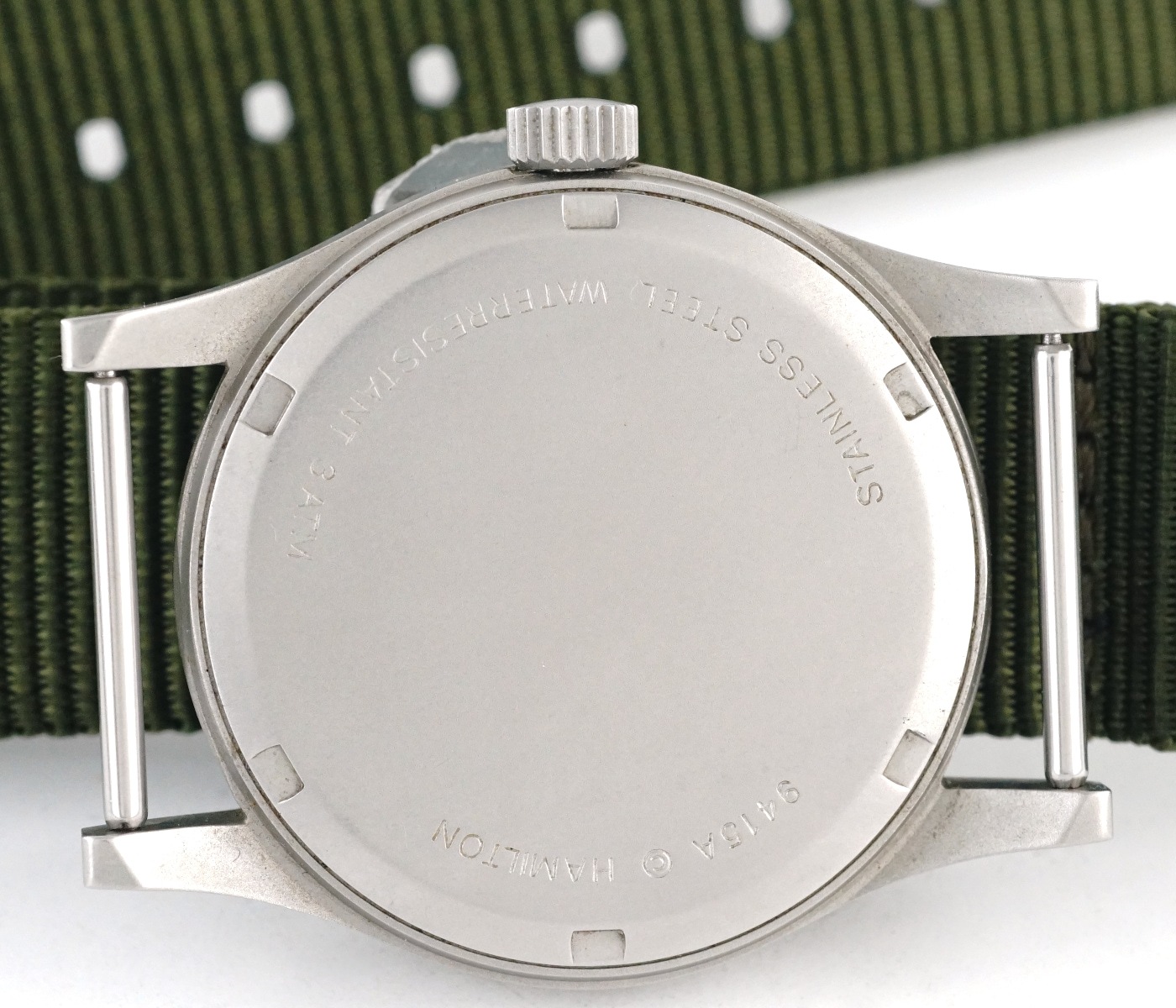 ハミルトン カーキ 9415A 33mm ブラック文字盤 Cal.2801-2 17石 手巻