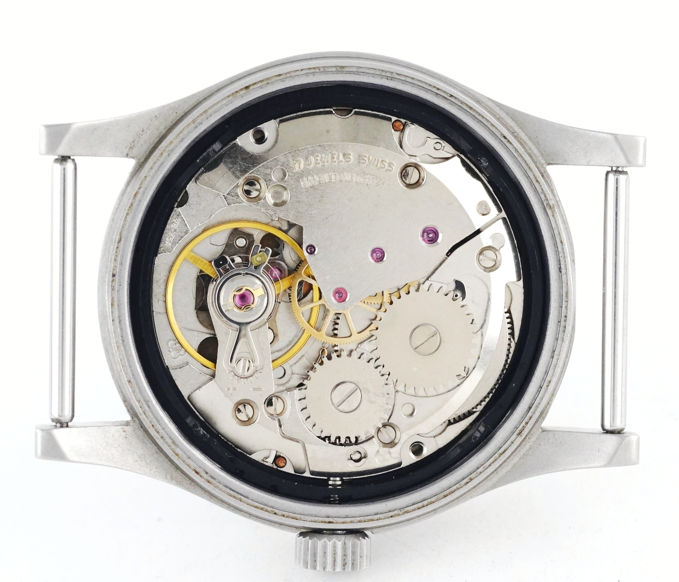 ハミルトン カーキ 9415A 33mm ブラック文字盤 Cal.2801-2 17石 手巻