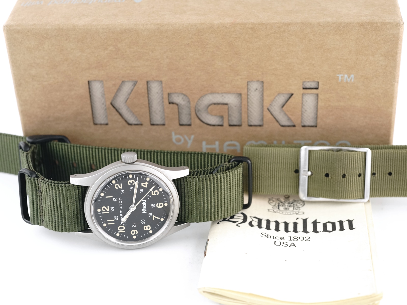 ハミルトン カーキ 9415A 33mm ブラック文字盤 Cal.2801-2 17石 手巻