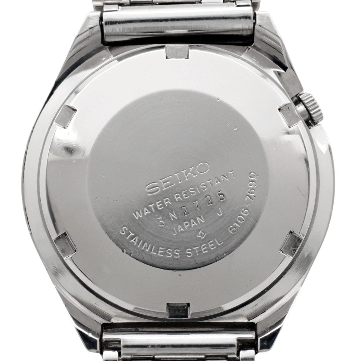 セイコー ファイブアクタス 6106-7690 ３面カットガラス 自動巻 OH済 昭和48年/1973年製