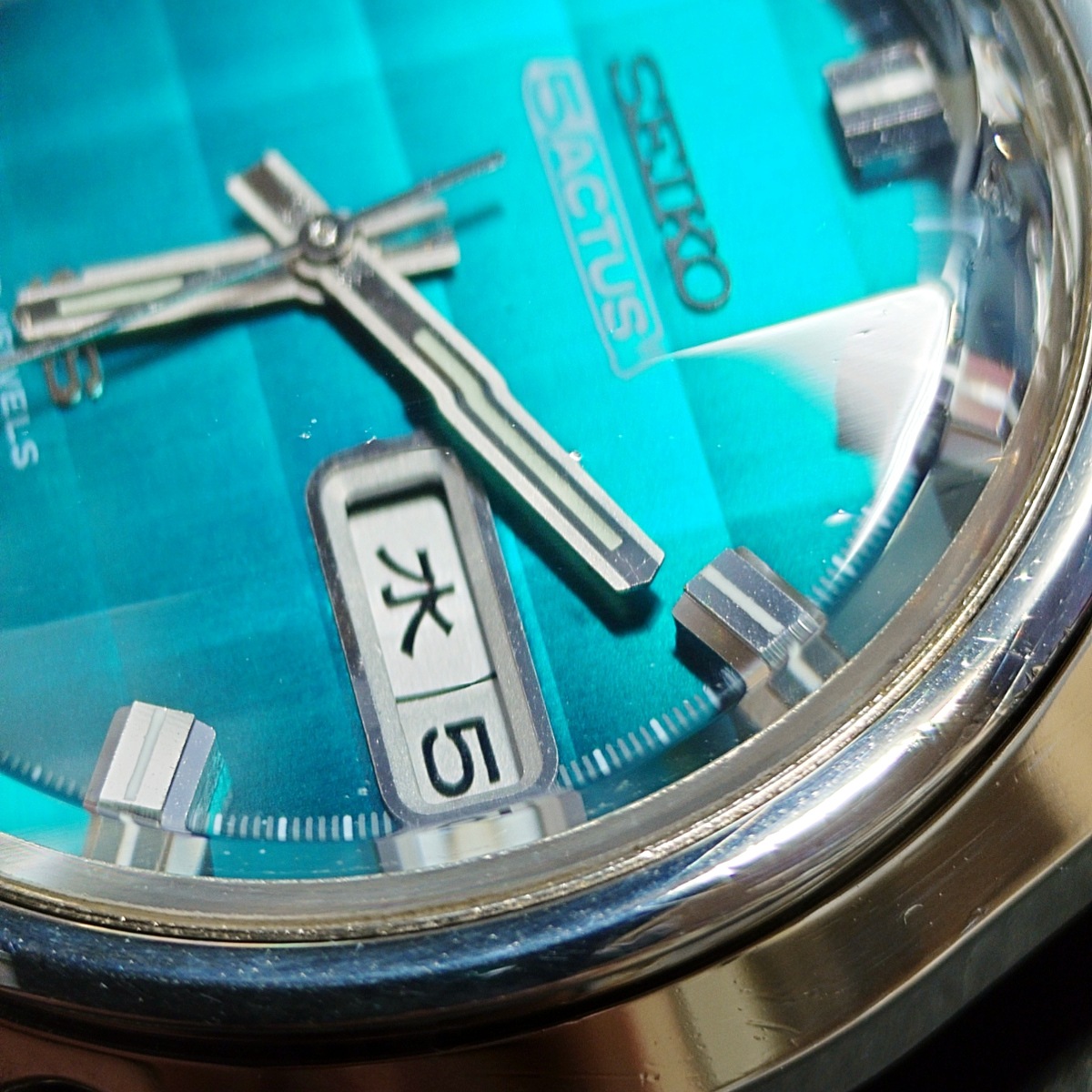 セイコー ファイブアクタス 6106-7690 ３面カットガラス 自動巻 OH済 昭和48年/1973年製