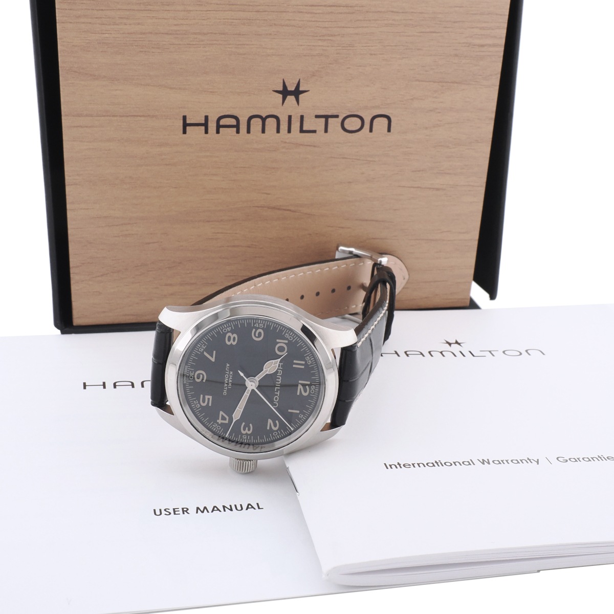 ハミルトン カーキ フィールド マーフ オート 38mm H70405730 自動巻 2024年購入品 USED Hamilton