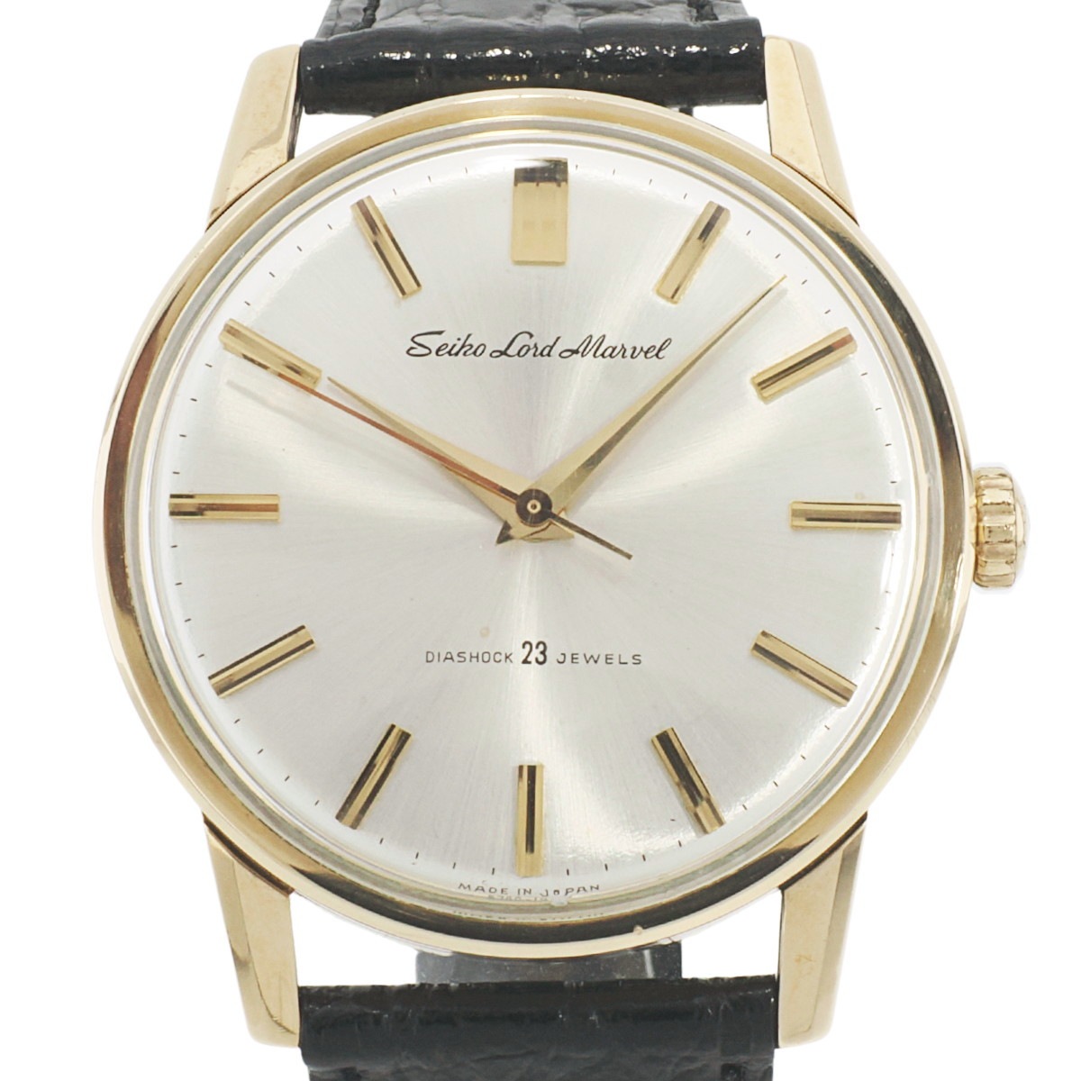 セイコー ロードマーベル 5740-1990 金張り 23石 Cal.5740A 手巻 OH済 1964年製（昭和39年）
