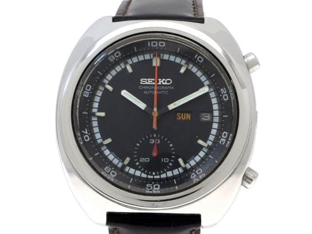 セイコー クロノグラフ 6139-7002 裏蓋6139-8050 自動巻 OH済 昭和51年製