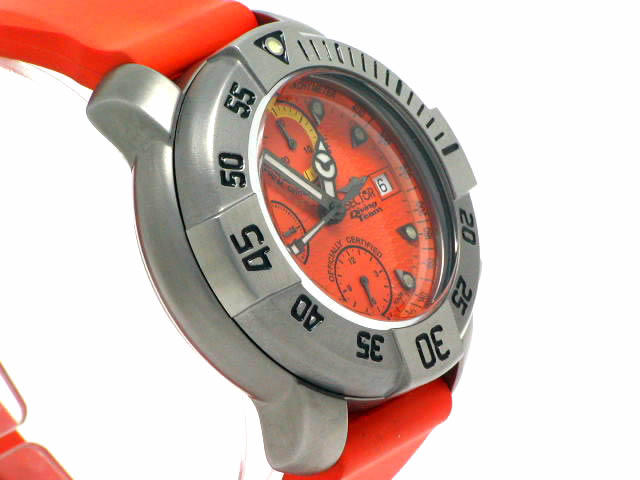 セクター ダイビングチーム1000 チタン クロノグラフ 自動巻 OH済 USED