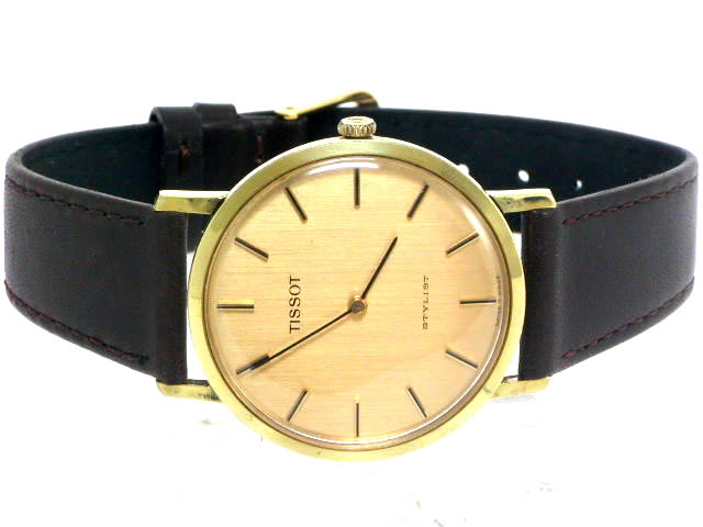 極美品 70s スイス製 ティソ【TISSOT】小径 メンズ 手巻き腕時計 2針 楽天市場】日本限定 スイス製Tissot ティソ ジェントルマン