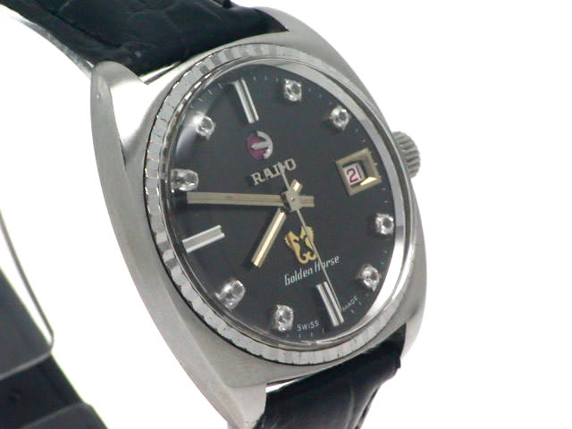 ラドー ゴールデンホース 11896 8Pダイヤ 自動巻 OH済 1970年代 Rado