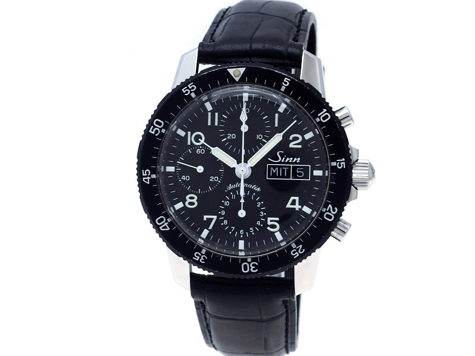 ジン 103.031 クロノグラフ デイデイト 103.B.AUTO 自動巻 USED Sinn