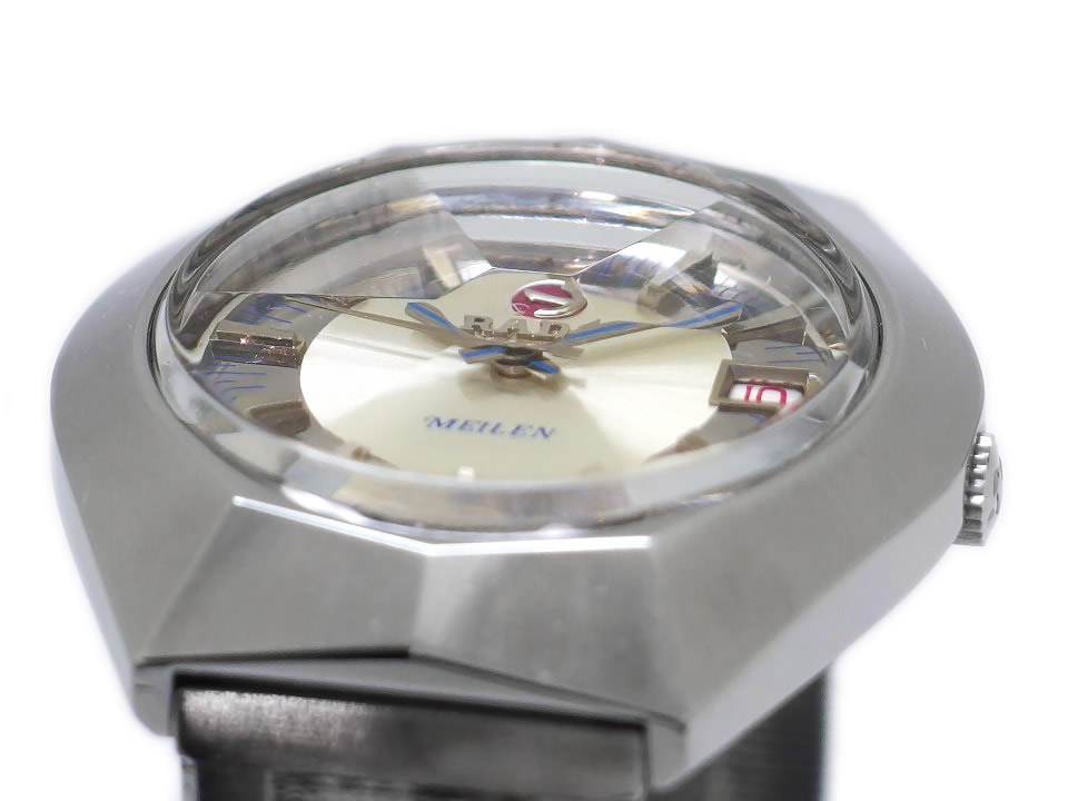 RADO 自動巻き時計 シルバー（OH済み） 稼働品】RADO 自動巻き シルバー 腕時計 K128542 メンズ - メルカリ