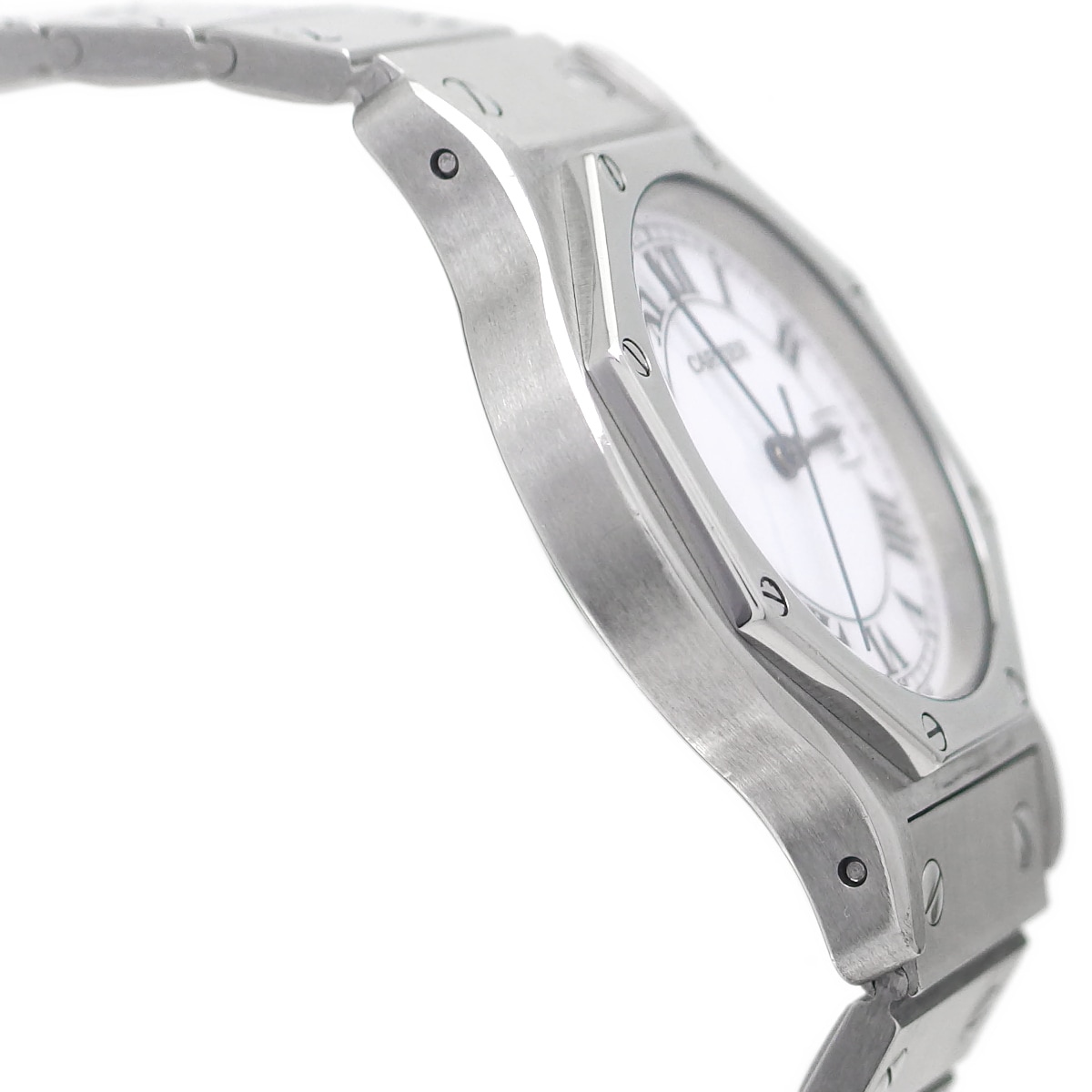 カルティエ サントス オクタゴン LM 30mm Ref.2965 新品文字盤・針 自動巻 OH済 1987年購入品