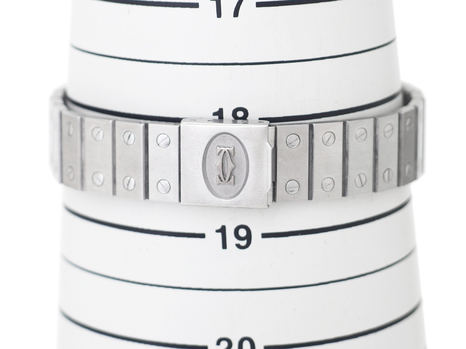 カルティエ サントス オクタゴン LM 30mm Ref.2965 新品文字盤・針 自動巻 OH済 1987年購入品