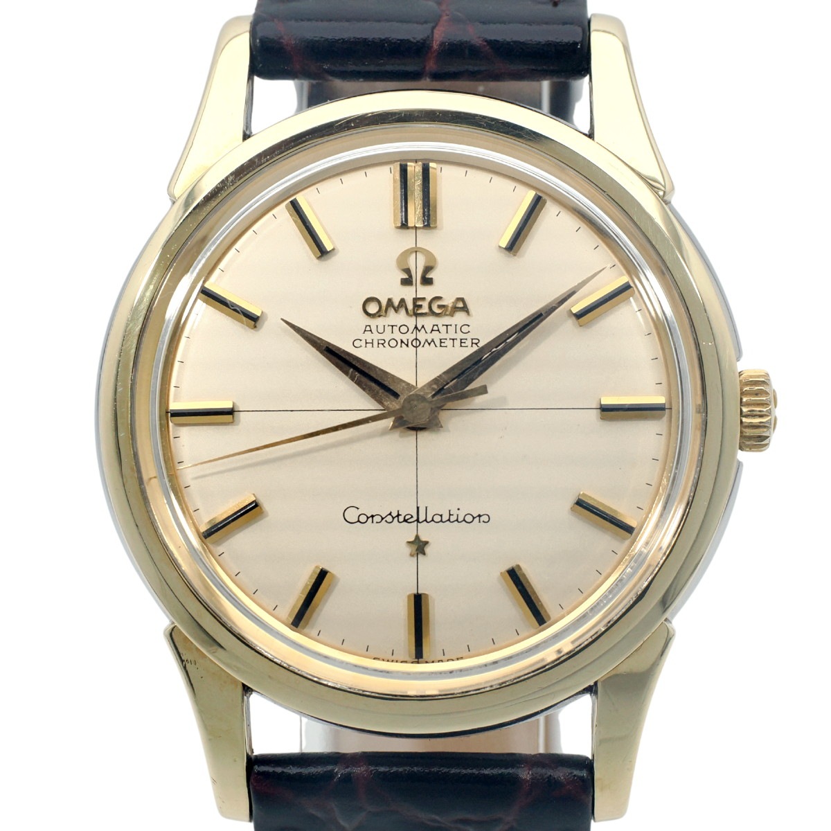 オメガ コンステレーション 14381-8-SC キャップゴールド Cal.551 自動巻 OH済 1960年製 Omega
