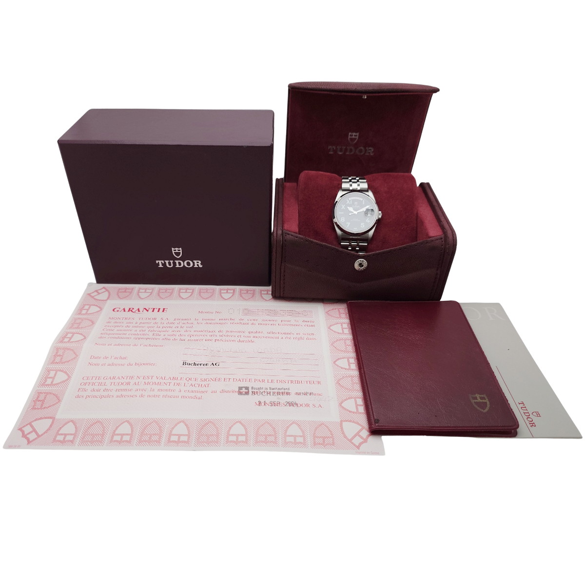 チュードル プリンス デイトデイ 76200 ユニークダイヤル 黒 2025年8月OH済 正規保証書・箱付