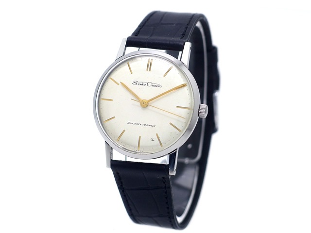 セイコー クラウン 14036 Cal.560 19石手巻 OH済 昭和34年製