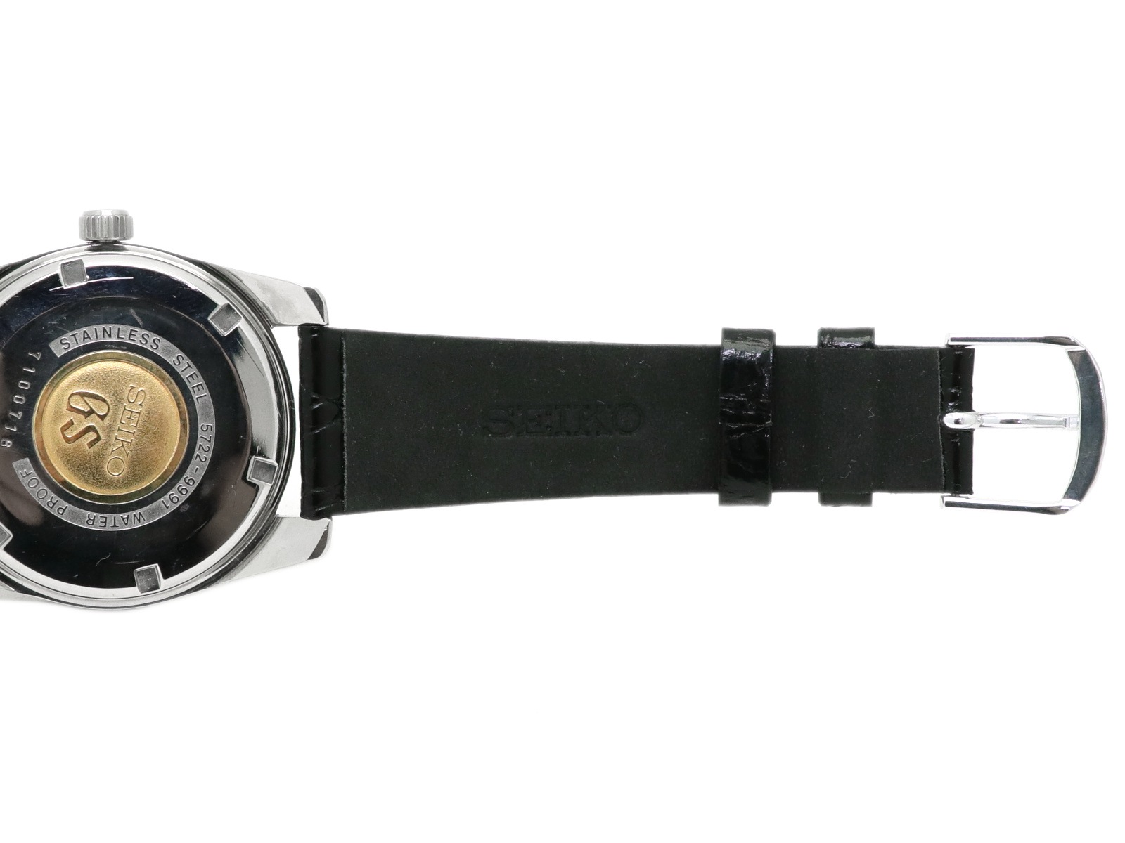 グランドセイコー セカンドモデル後期型 5722-9991 W SEIKOリューズ GSメダリオン 手巻 OH済 昭和42年/1967年製 Seiko