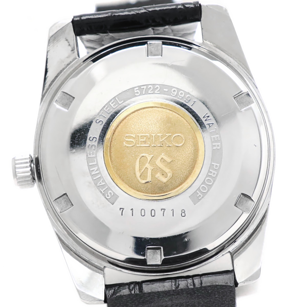 グランドセイコー セカンドモデル後期型 5722-9991 W SEIKOリューズ GSメダリオン 手巻 OH済 昭和42年/1967年製 Seiko