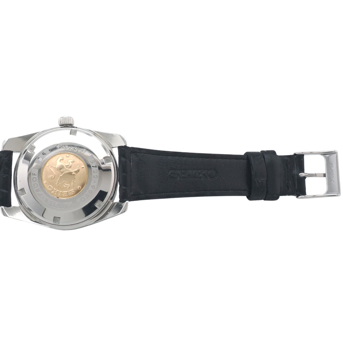 グランドセイコー セカンドモデル 5722-9990 ライオンメダリオン W SEIKOリューズ 手巻 OH済 昭和40年/1965年製