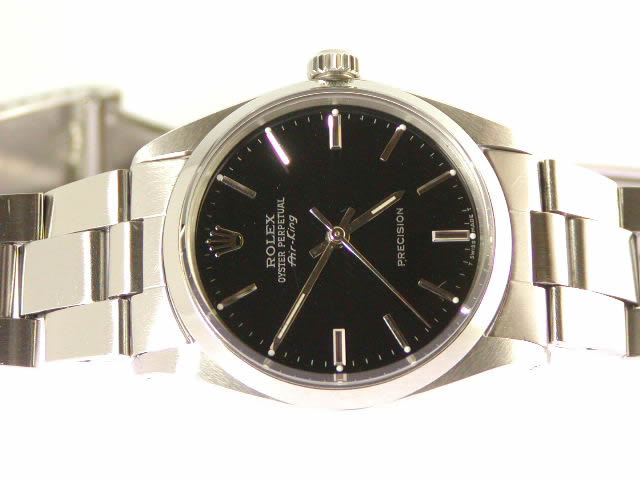 ロレックス エアキング ブラックダイヤル 1960年代