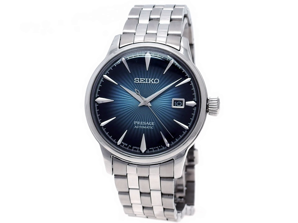 【希少】セイコー　プレサージュ　4R35-01T0 自動巻　箱付　SARY123 SEIKO セイコー プレザージュ ブルームーン SARY123 4R35-01T0