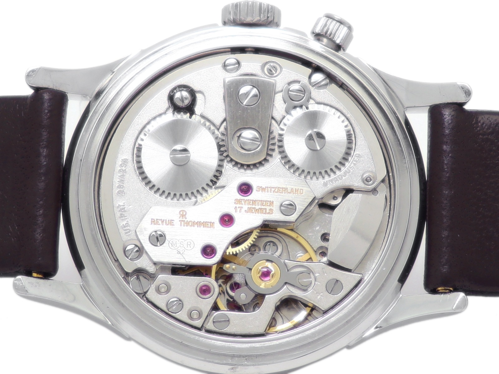 レビュートーメン クリケット 8010002 ステンレスケース アラーム 手巻 OH済 1995年頃 USED