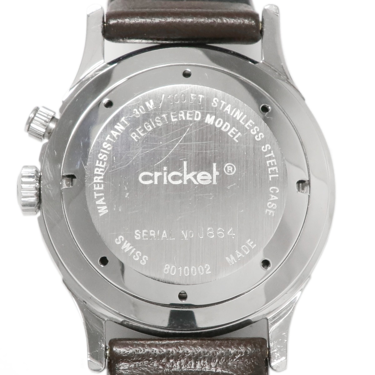 レビュートーメン クリケット 8010002 ステンレスケース アラーム 手巻 OH済 1995年頃 USED