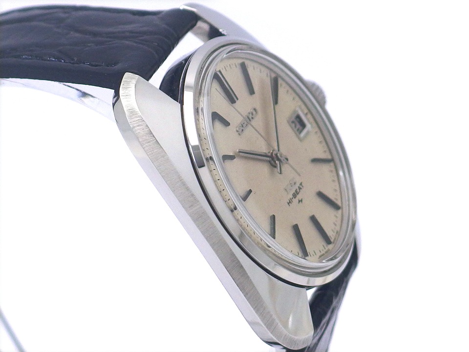 KING SEIKO キングセイコー4502 オーバーホール/文字盤リダン済 キングセイコー 4502-8000 絹目文字盤 手巻 OH済 昭和44年/1969