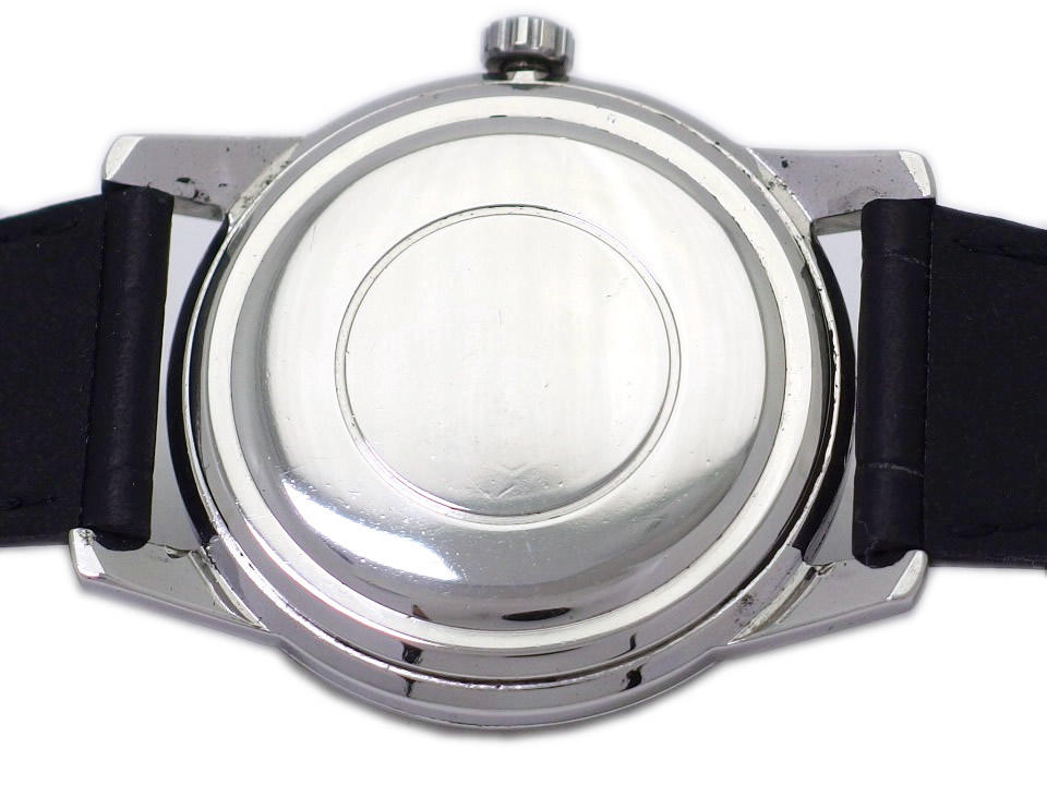 キングセイコー 1st 15034 SS リダン ブラック文字盤 25石 手巻 OH済 昭和