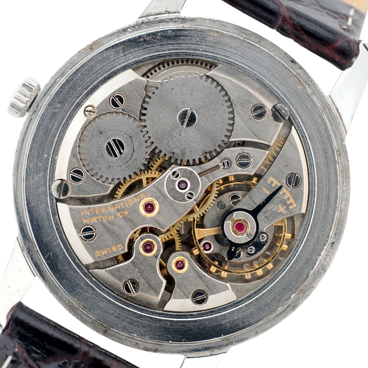 IWC ラウンドケース リダン文字盤 Cal.89 手巻き OH済 1958年製