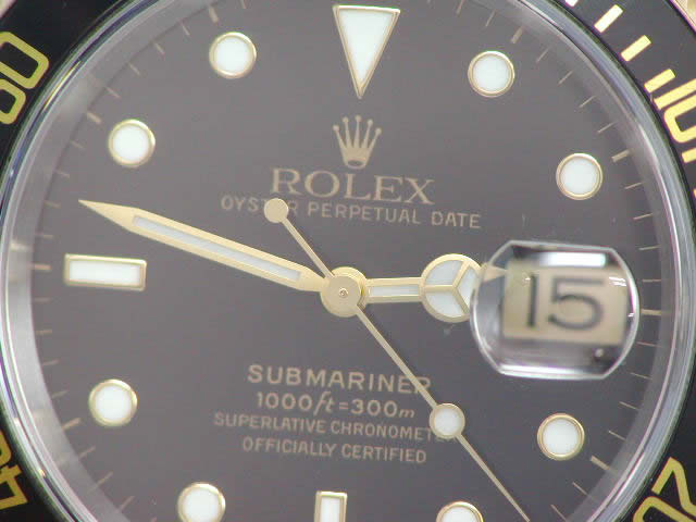 ロレックス サブマリーナ 黒 コンビ 16613 USED Rolex