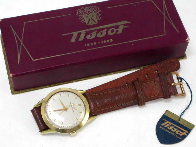 ティソ 手巻1950年代 元箱つき 美品 Tissot