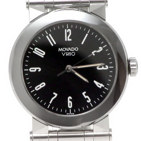 388 MOVADO モバード　ビジオ　ラウンド　デイト　腕時計 388 MOVADO モバード ビジオ ラウンド デイト 腕時計