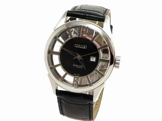ローマー コンピテンス オートマチック ブラック 40mm　新品