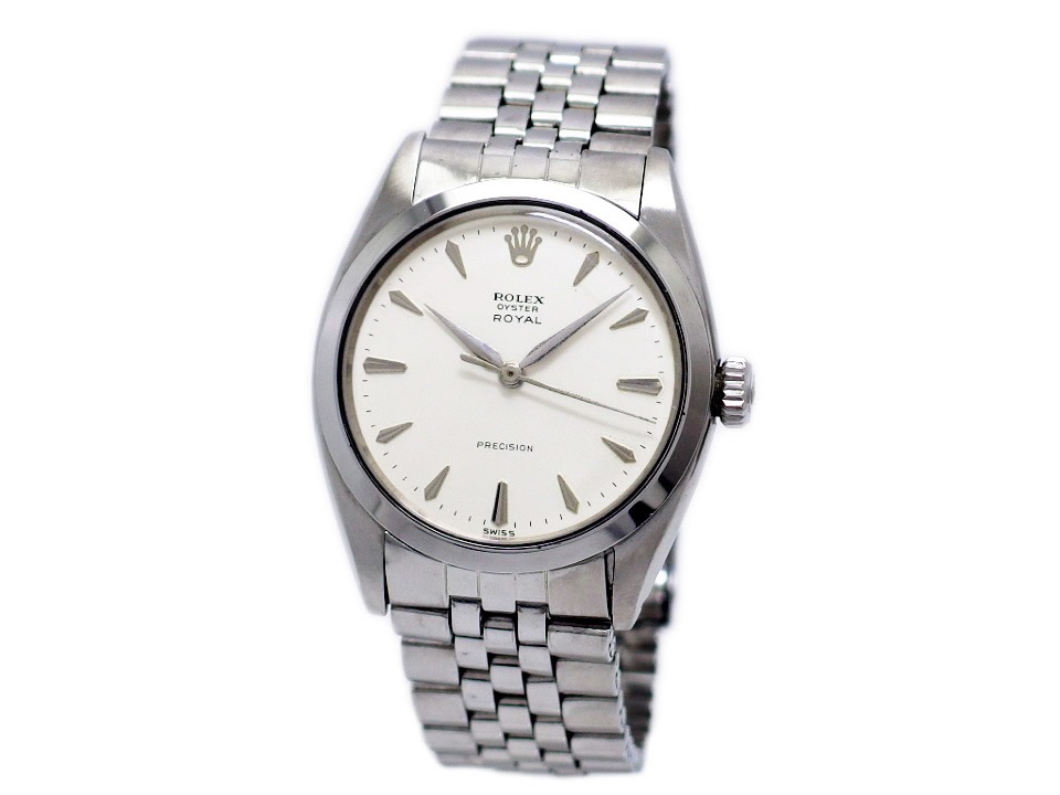 ロレックス オイスターロイヤル Ref.6426 くさびインデックス Cal.1215 手巻 OH済 1962年製