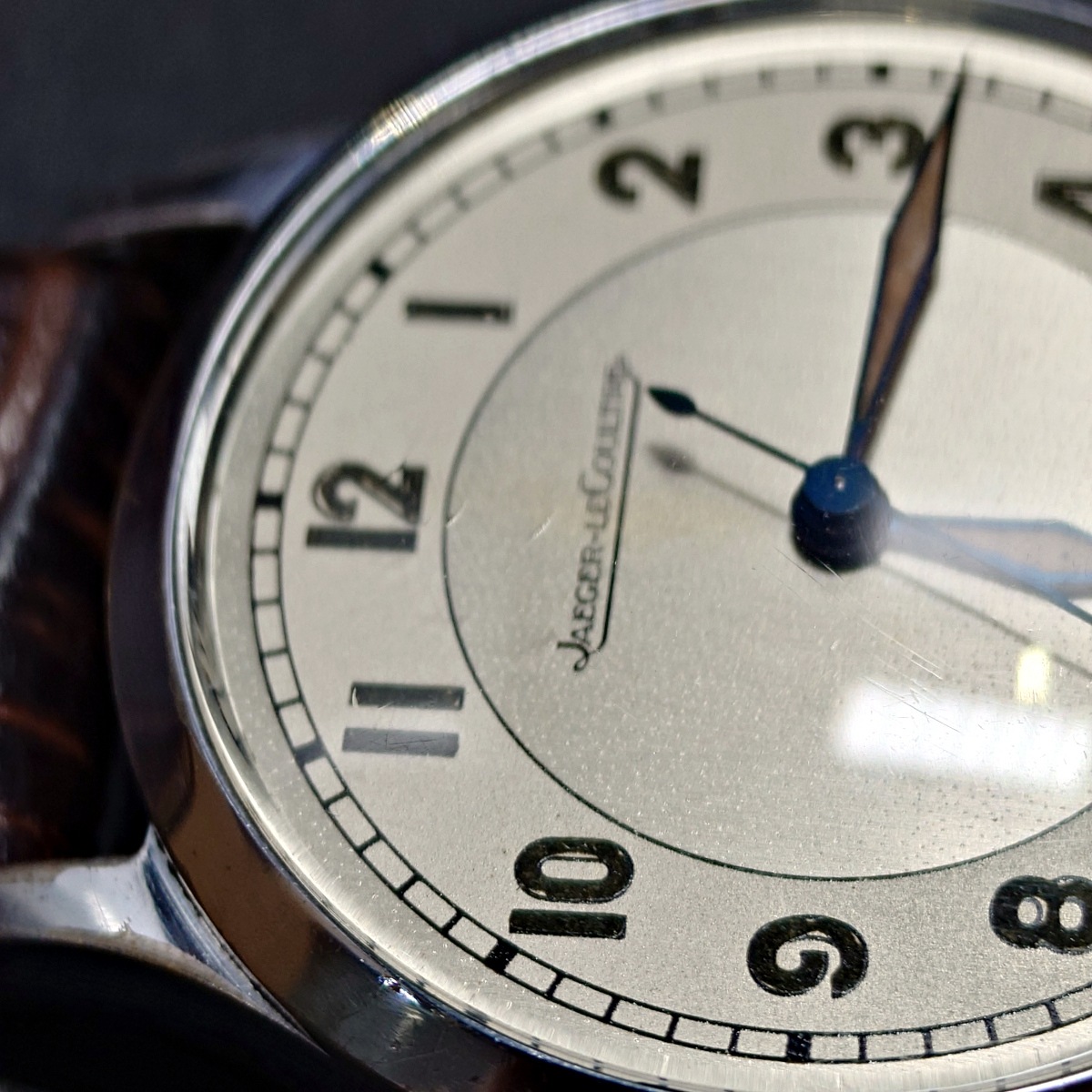 ジャガールクルト アラビア ツートンダイヤル Cal.P478 手巻 OH済 1940年代 Jaeger Lecoultre