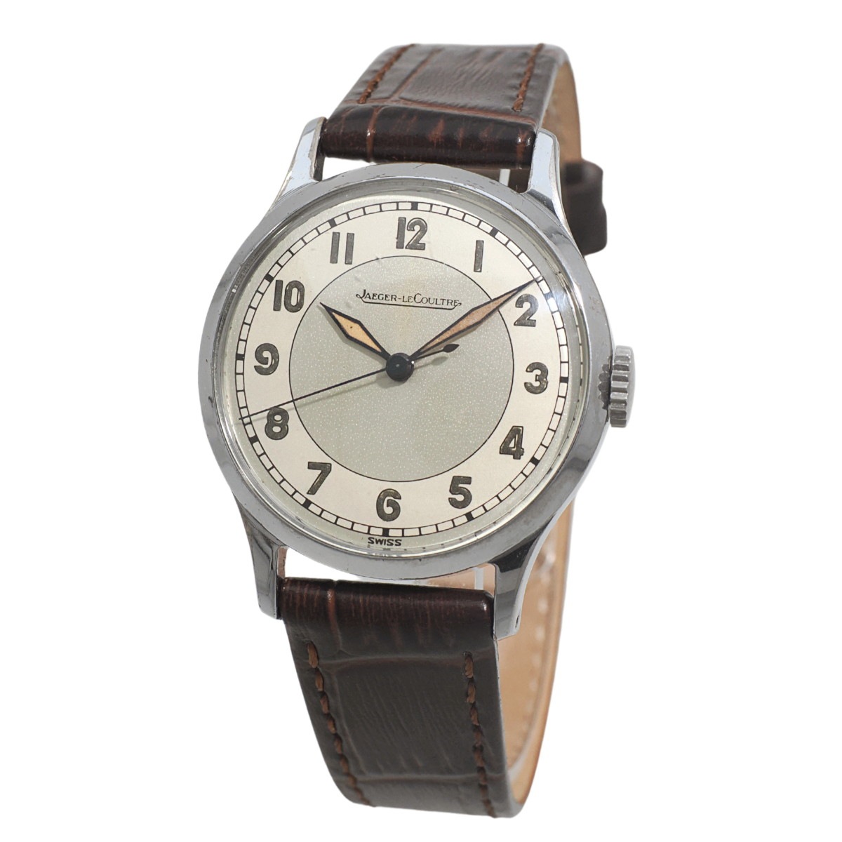 ジャガールクルト アラビア ツートンダイヤル Cal.P478 手巻 OH済 1940年代 Jaeger Lecoultre