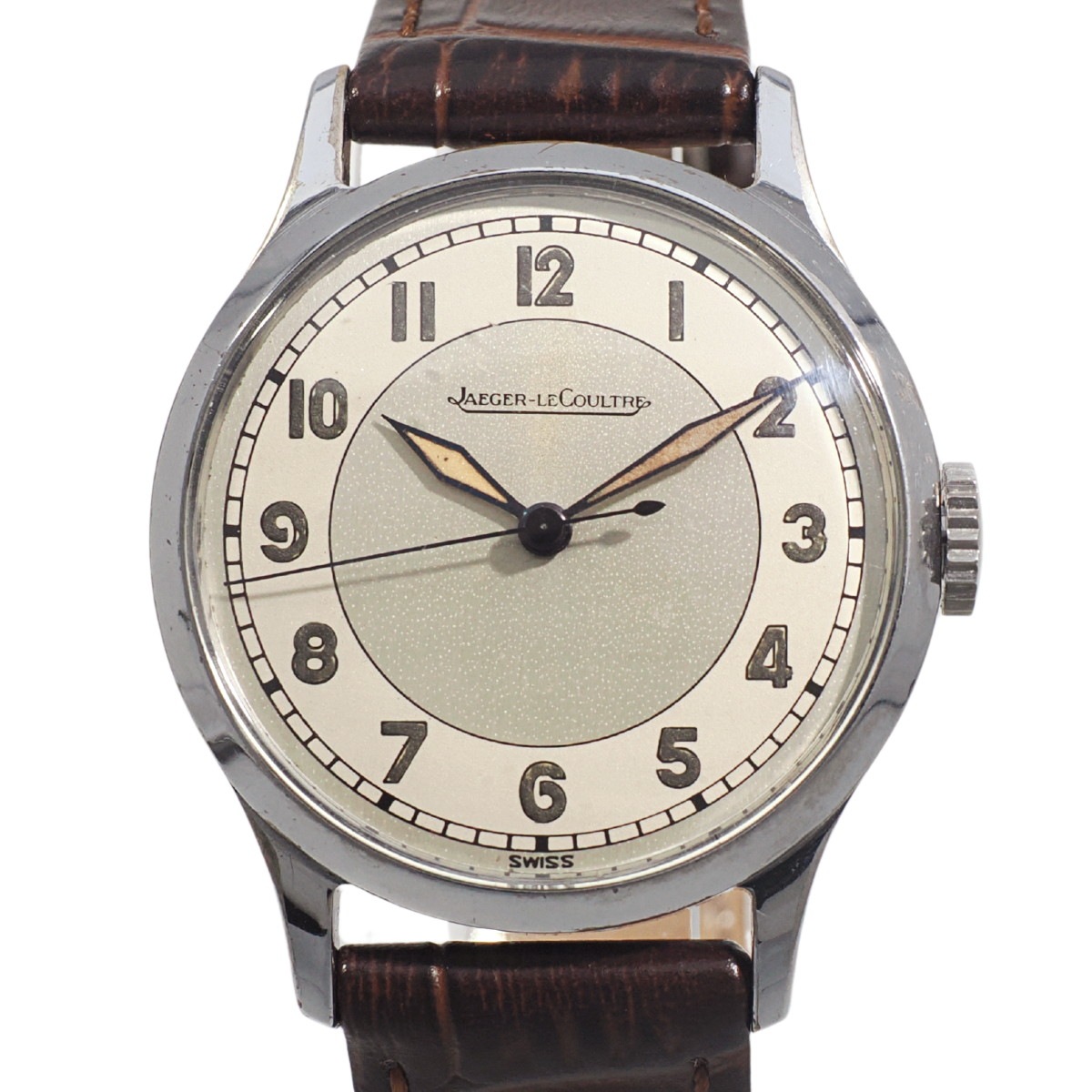 ジャガールクルト アラビア ツートンダイヤル Cal.P478 手巻 OH済 1940年代 Jaeger Lecoultre