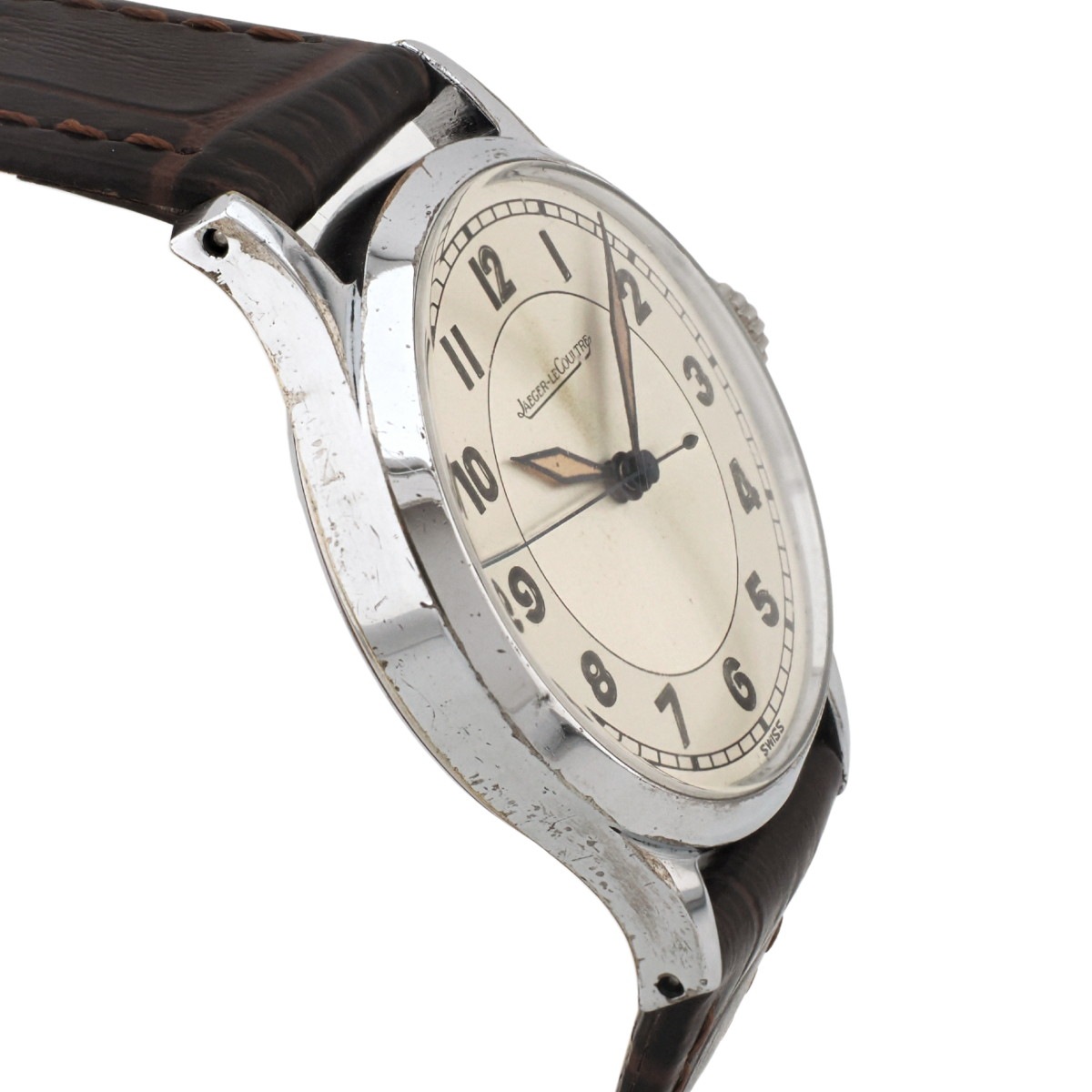 ジャガールクルト アラビア ツートンダイヤル Cal.P478 手巻 OH済 1940年代 Jaeger Lecoultre