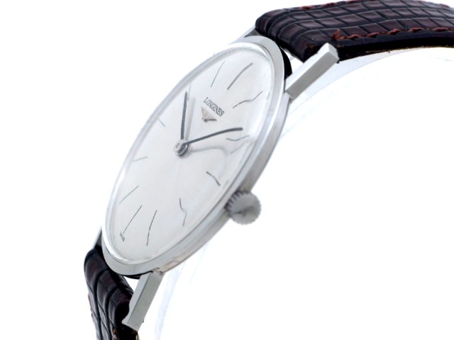 ロンジン 2針 Cal.428 17J 手巻 OH済 1970年代 Longines