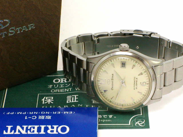 オリエントスター SSブレスφ38mm WZ0011ER 自動巻 USED