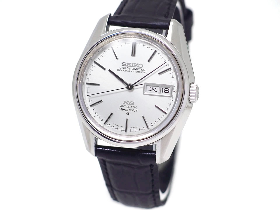 ✨SEIKO✨キングセイコー✨クロノメーター✨ハイビート✨デイデイト✨腕時計✨ セイコー キングセイコー クロノメーター デイデイト 5626-7040 グレー