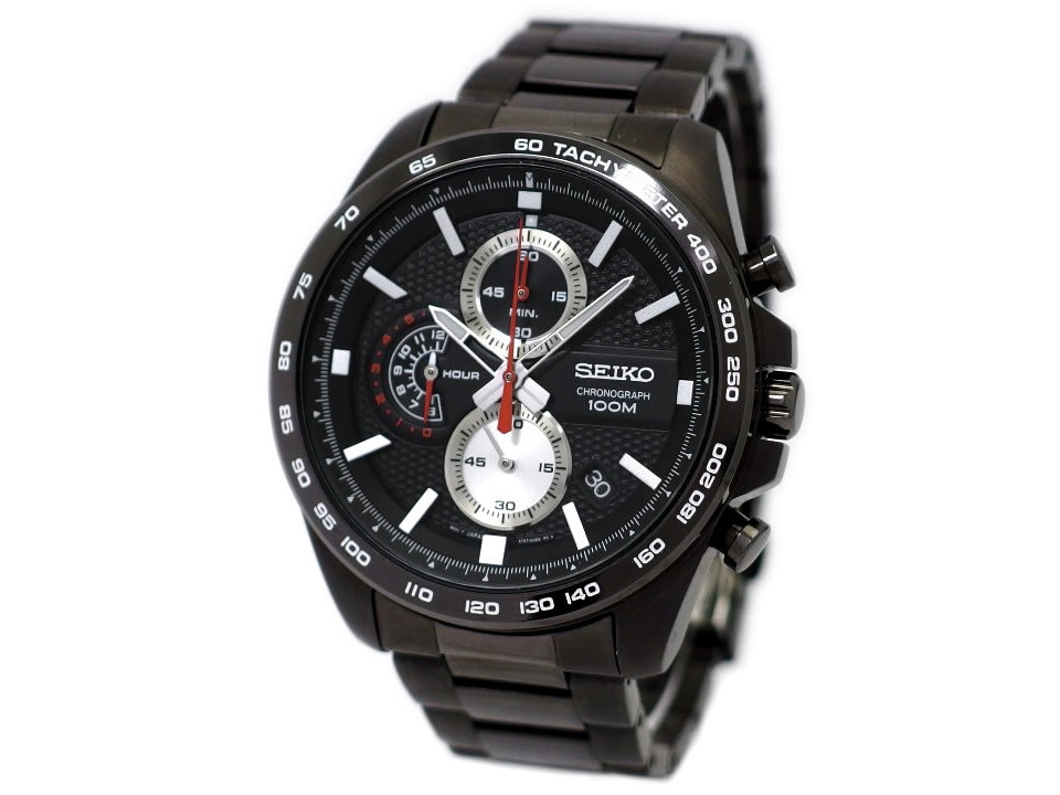 セイコー クロノグラフ 8T67-00F0 海外モデル 逆輸入 クオーツUSED