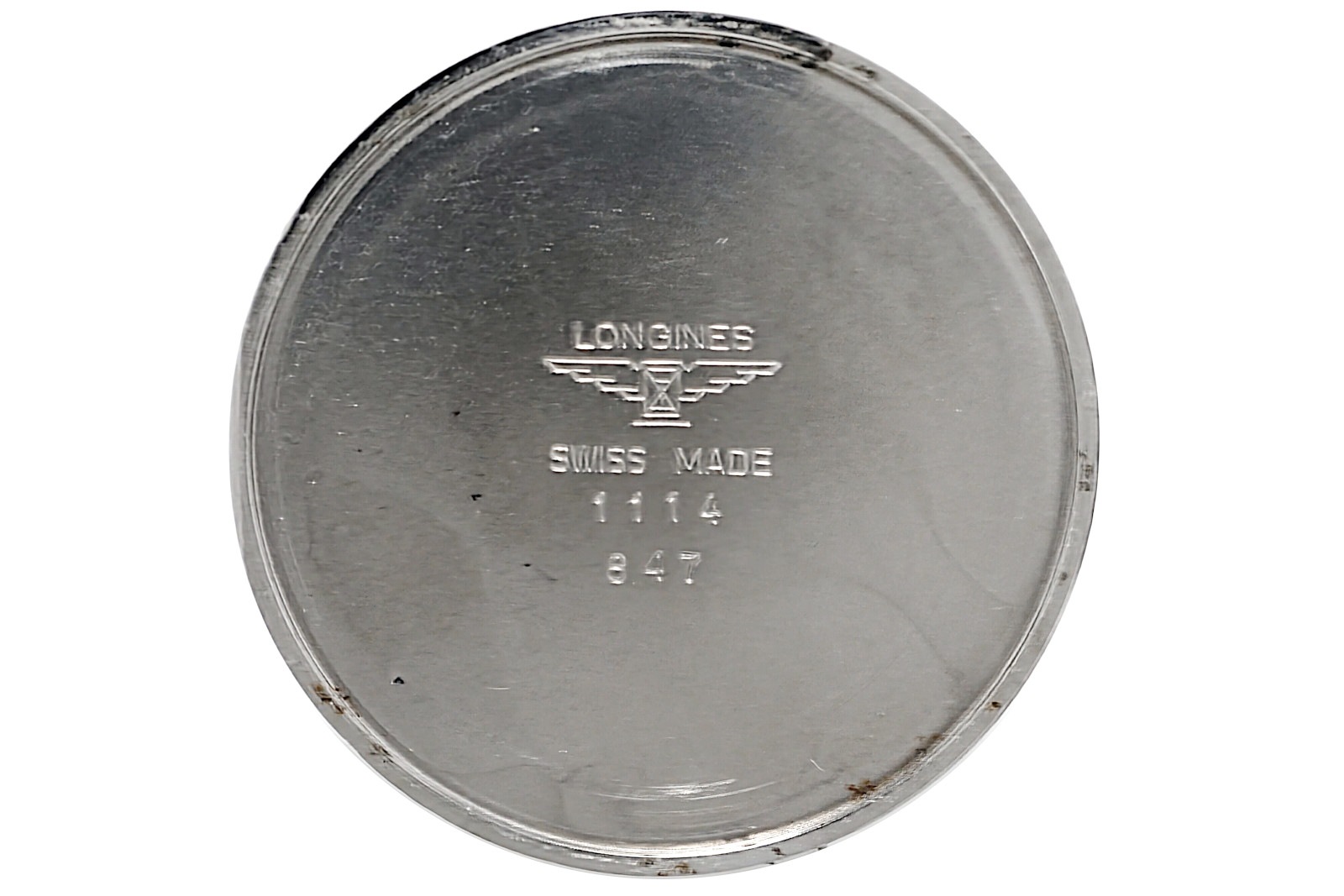 ロンジン Ref.1114 薄型ケース 2針 Cal.L847.4 17石 手巻 OH済